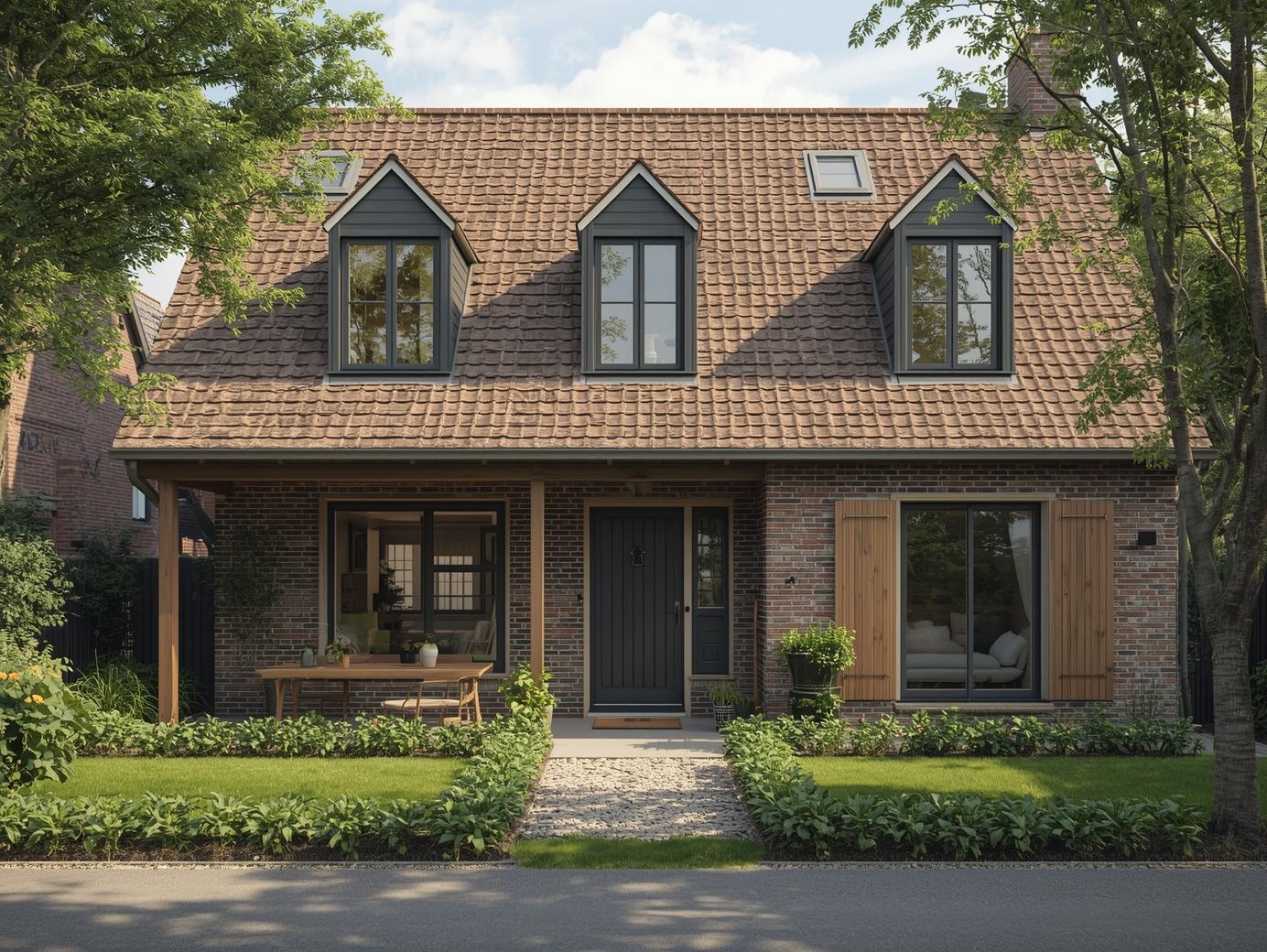 Zonnepanelen op een Nederlands dak Zonnepanelen op een Nederlands dak